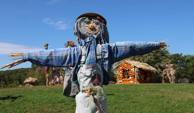 UMN Landscape Arboretum Scarecrows, Pumpkins, & Harvest Fun